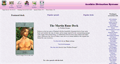 Desktop Screenshot of mydivination.com